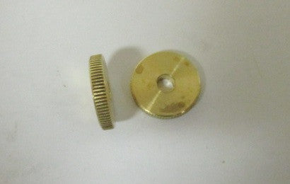 knurled needle knob