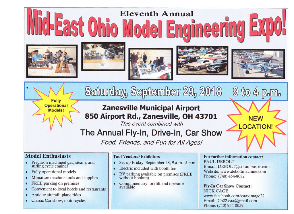 Mid-East Ohio Model Engineering Expo