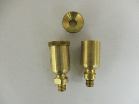 10-32 brass semi-open oil cup