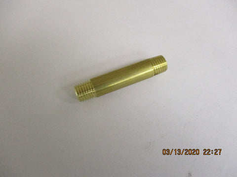1/16 NPT pipe nipple 1" long